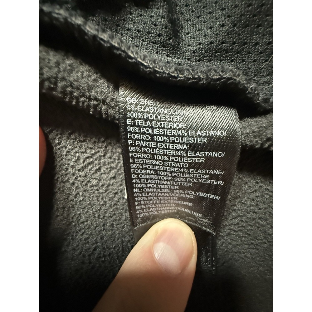 North Face Softshell Mens Jacket Apex Bionic Dark Grey Blue - Medium - Picture 7 of 9